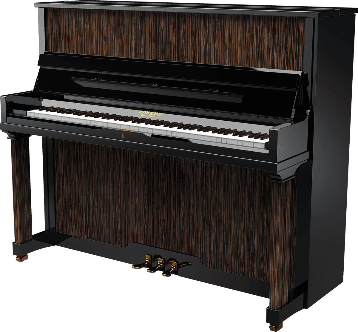 Pleyel upright piano top