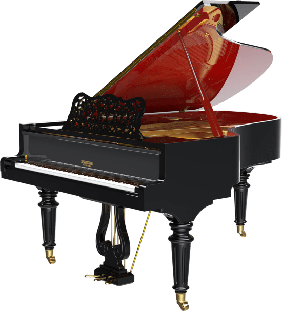 OP204 Opéra Glossy Black and Red