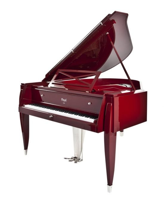 Grand piano P170 1937 Ruhlmann Red