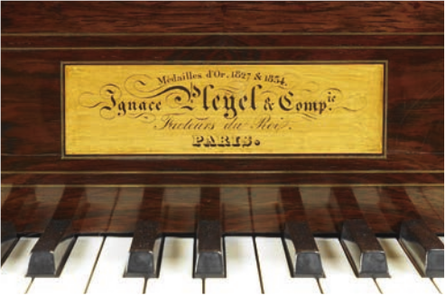 Estampille Ignace Pleyel 1809